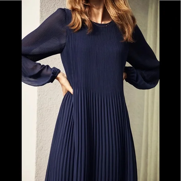Wilfred Daydreamer maxi Dress👗 Classic Navy - Picture 7 of 14